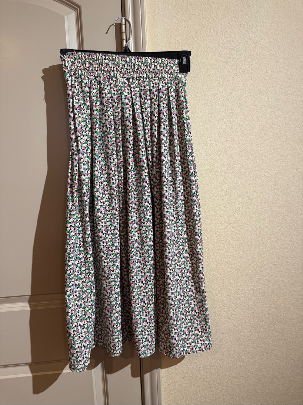 H&M Floral Maxi Skirt in Pink, Green & Cream - Picture 10 of 15